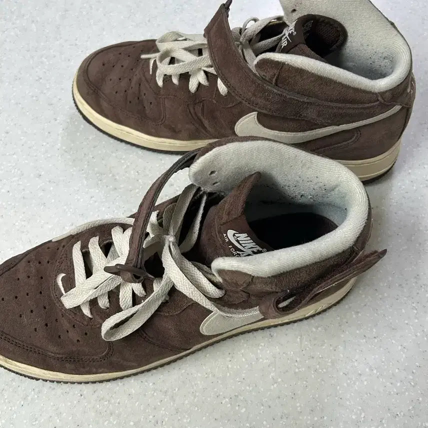 [BUNJANG] Nike Force 1 Mid Chocolate / [280] 나이키 포스 미드 초콜릿