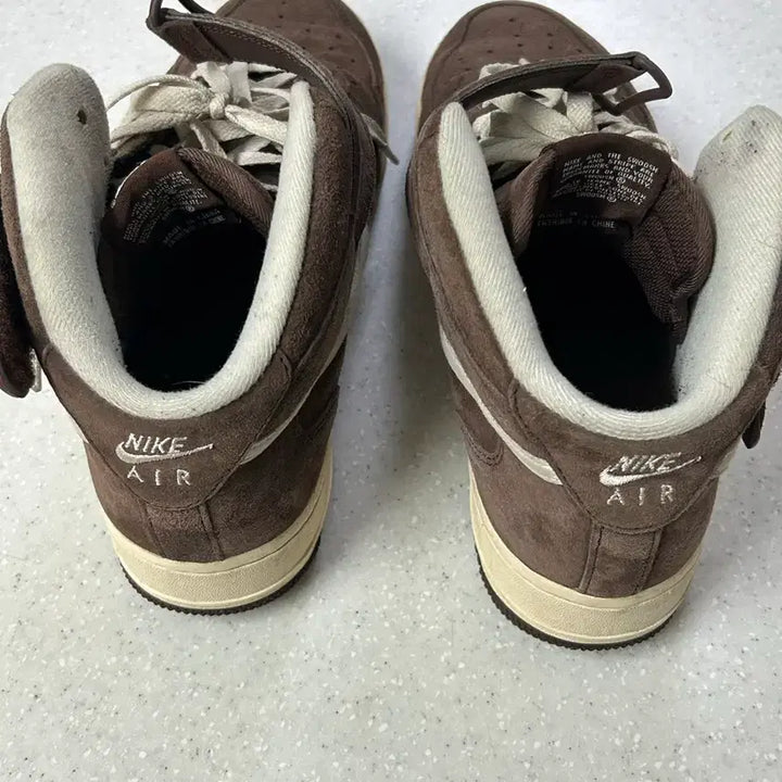 [BUNJANG] Nike Force 1 Mid Chocolate / [280] 나이키 포스 미드 초콜릿