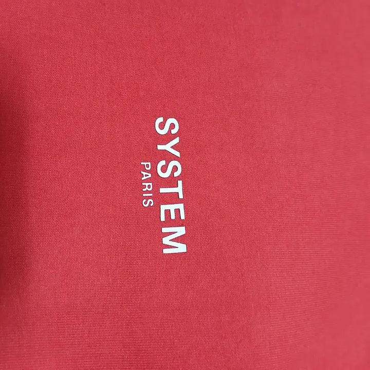 [BUNJANG] SYSTEM Lettering T-shirt / 한섬 시스템 SYSTEM 레터링 반팔티 원단 좋음 오버핏 남녀공용