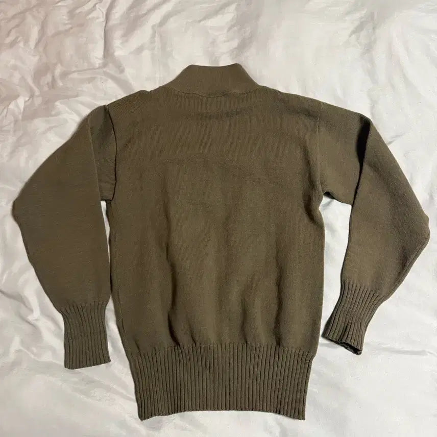 [BUNJANG] US Army 5-Button Knit Sweater / 미군 5버튼 니트