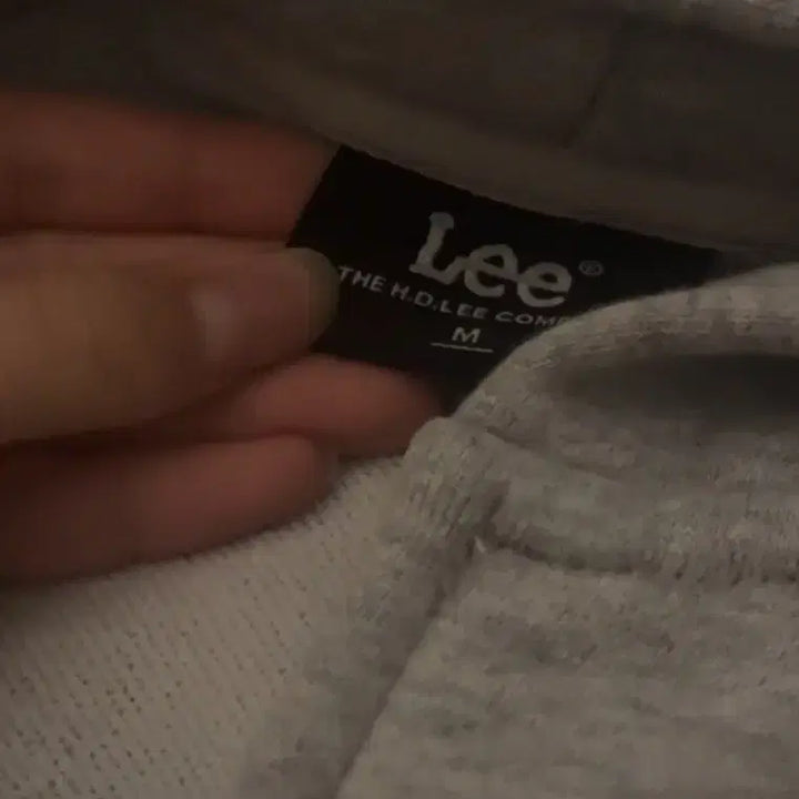 [BUNJANG] Lee Grey Hoodie Zip-Up / Lee 후드집업
