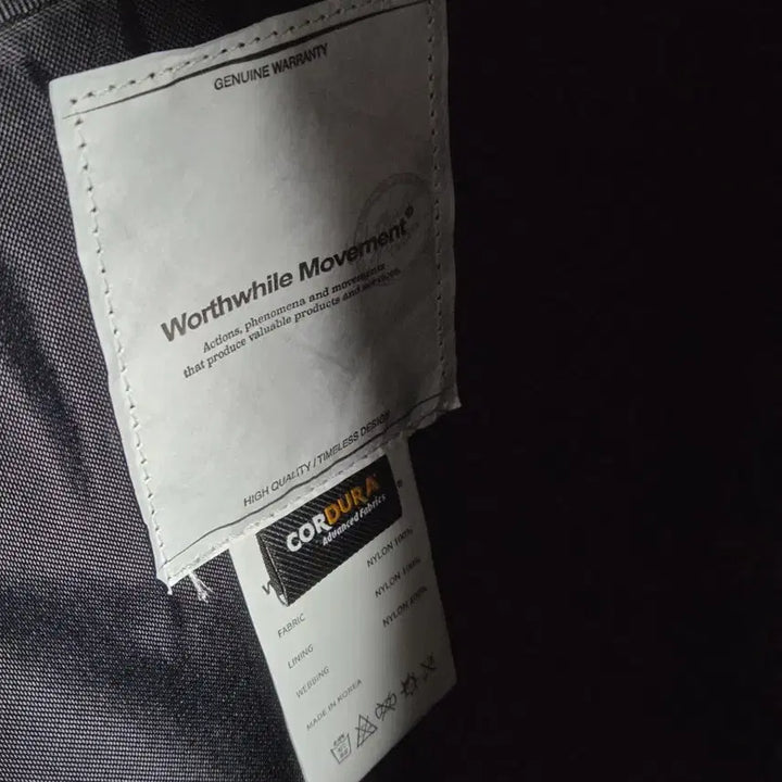 [BUNJANG] WWS Movement Pierce Bag / 월스와일무브먼트 피어스백