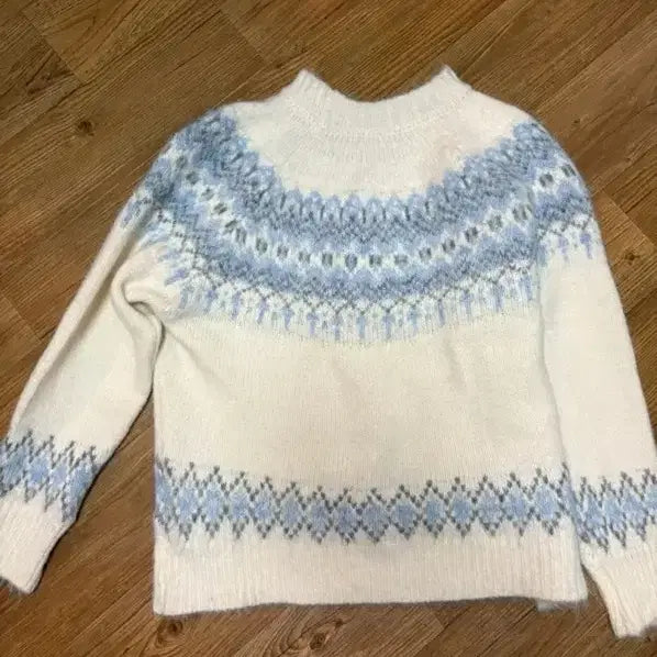[BUNJANG] Ably Nordic Knit Top / 에이블리 노르딕 니트