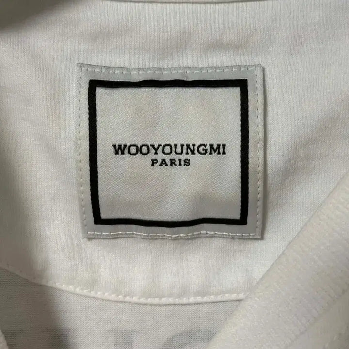 [BUNJANG] Wooyoungmi Flower Back Logo Short Sleeve / [ 48 ] 우영미 플라워 백로고 반팔