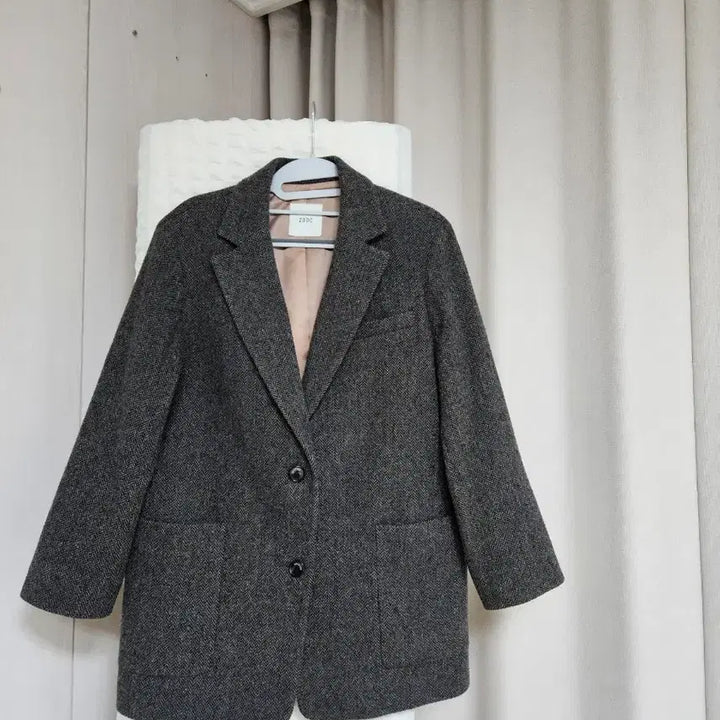 [BUNJANG] ZOOC Herringbone Jacket / ZOOC 주크 헤링본 자켓