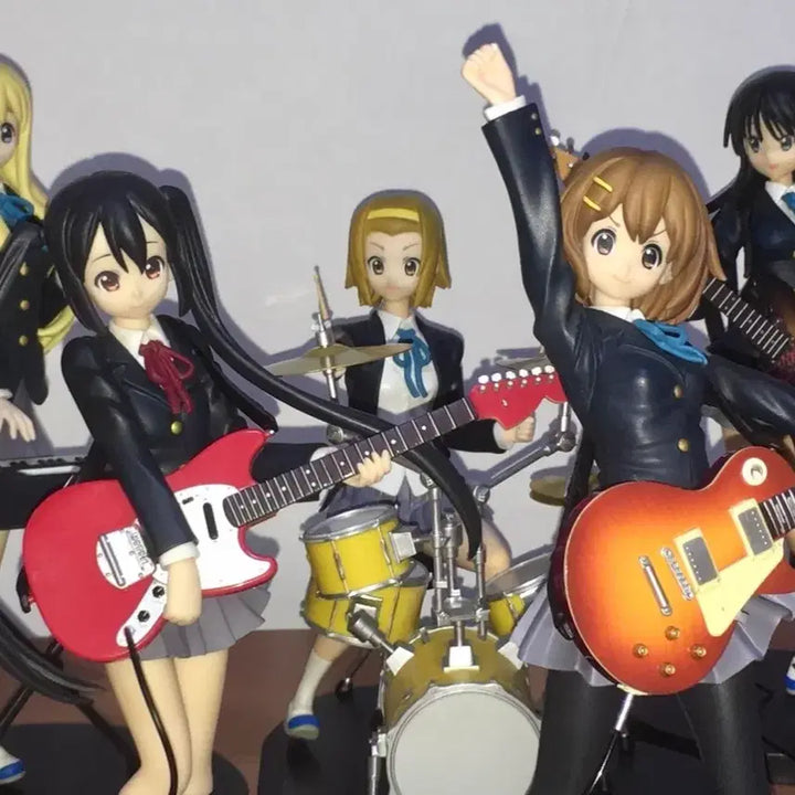 [BUNJANG] K-ON! SQ Figure Bundle Set / 케이온! sq 피규어 일괄 고전 피규어 미오 유이 아즈사 츠무기 리츠