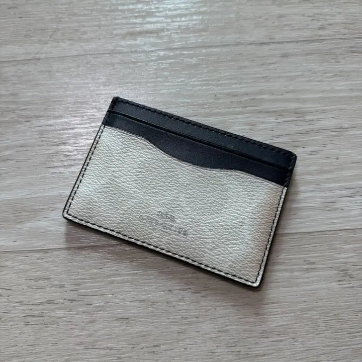 [BUNJANG] Coach White Card Holder / 코치 카드지갑