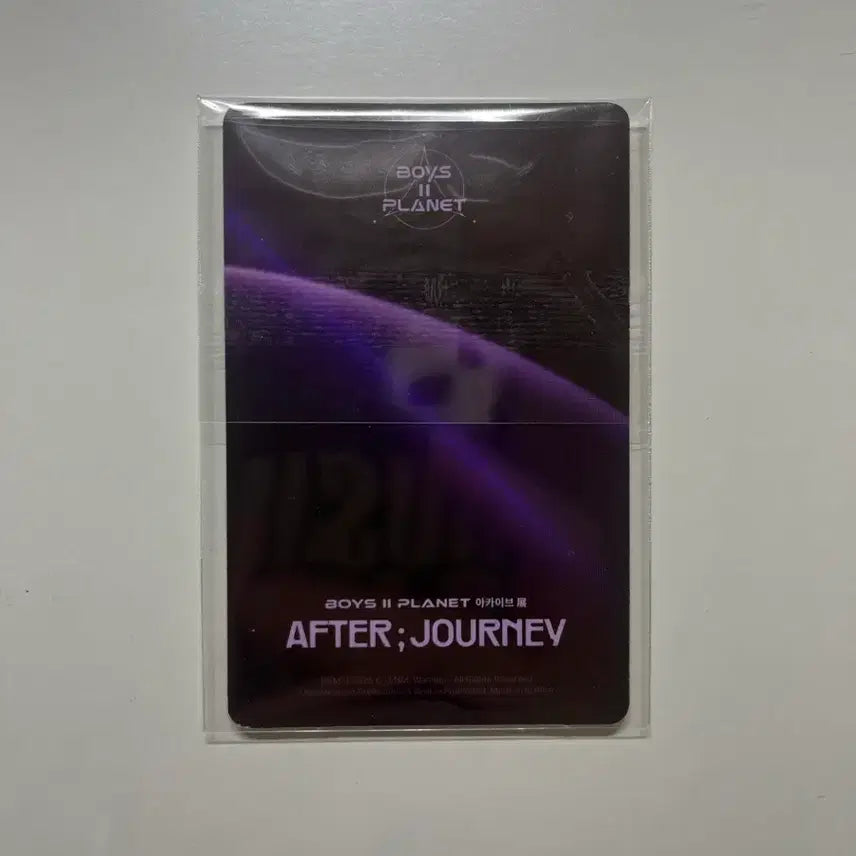[BUNJANG] ALDI ONE Kim Gunwoo Archive Pop-up Exhibition Photocard / 알디원 김건우 보플 아카이브 팝업 전시회 포카 2주차 8번 양도