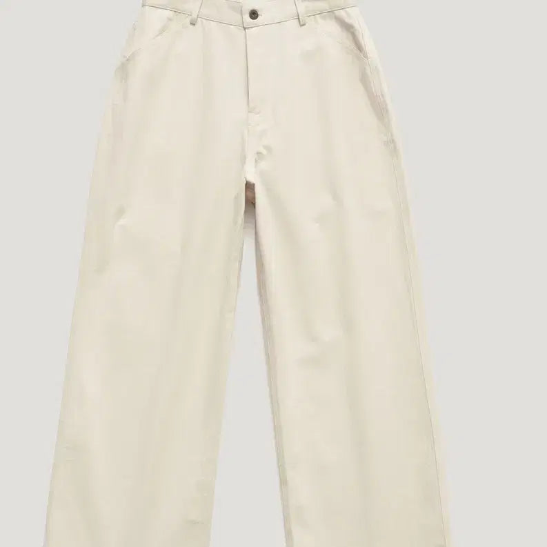 [BUNJANG] Parven Herringbone Work Jacket & Pants Set / 새상품)파르벵 헤링본 워크 자켓+팬츠 M 세트 아이보리