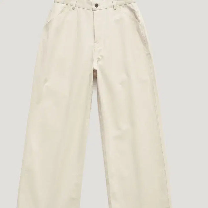 [BUNJANG] Parven Herringbone Work Jacket & Pants Set / 새상품)파르벵 헤링본 워크 자켓+팬츠 M 세트 아이보리