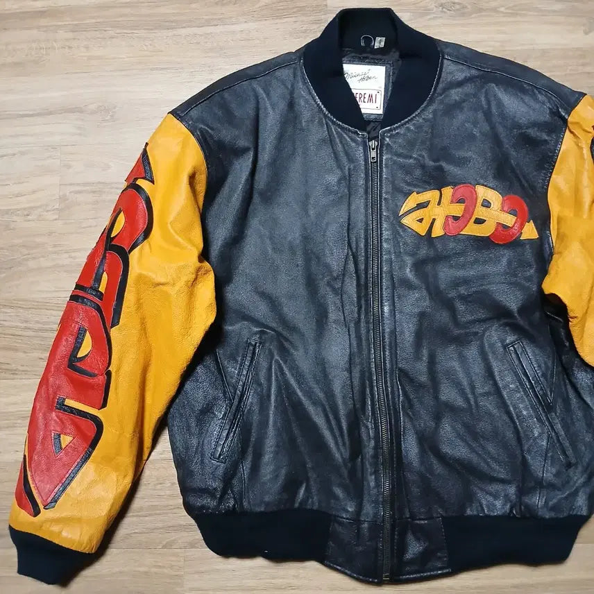 [BUNJANG] Michael Hoban 90s Leather Jacket Vintage / 90s 마이클호반 가죽 레더 자켓 점퍼 올드스쿨 빈티지
