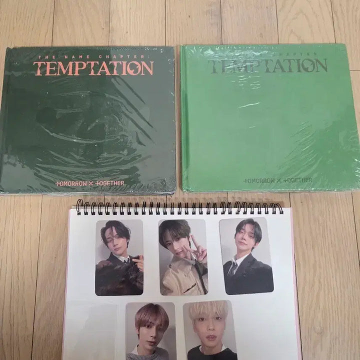 [BUNJANG] TXT Temptation Album + Photocard Bundle Set / 투모로우바이투게더 템테이션 앨범 + 포토카드 일괄