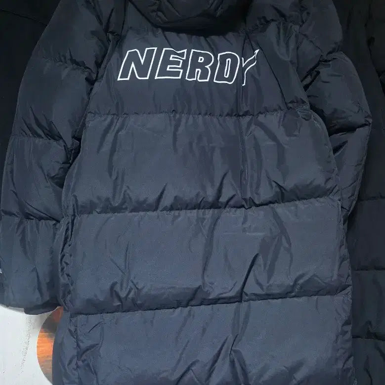 [BUNJANG] NERDY Solid Long Down Padding Black M / 널디 솔리드 롱 다운 패딩 블랙 M 판매합니다.