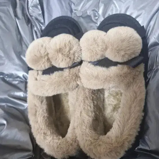 [BUNJANG] Frank Stone Silver Padded Winter Shoes / 프랭크 스톤 실버 패딩.겨울신발