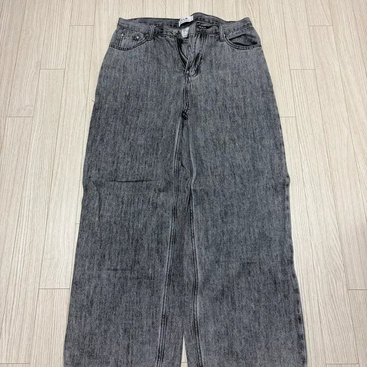 [BUNJANG] Goodlife Works Wide Denim Pants - Gray (M) / 굿라이프웍스 이지 와이드 데님팬츠 그레이 (M)