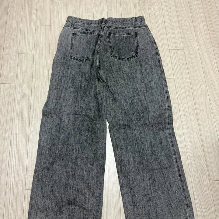 [BUNJANG] Goodlife Works Wide Denim Pants - Gray (M) / 굿라이프웍스 이지 와이드 데님팬츠 그레이 (M)