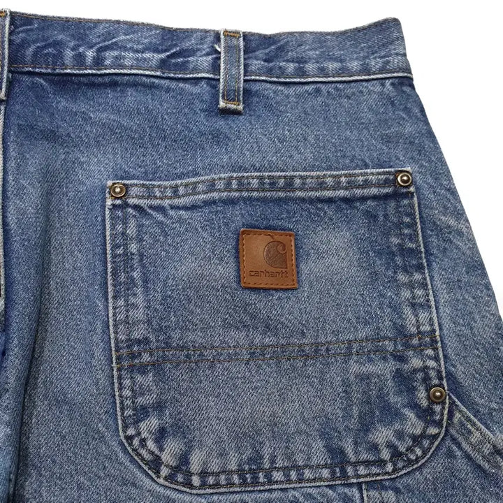 [BUNJANG] Carhartt Double Knee Denim B73 Jeans / 칼하트 더블니 데님 B73 굿 페이딩 36 (34~35) 덩가리 핏