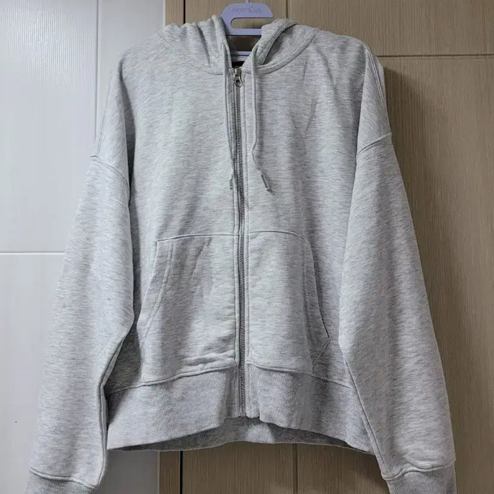 [BUNJANG] TOPTEN Terry Hoodie Zip-Up XL Light Grey / 탑텐테리후드집업