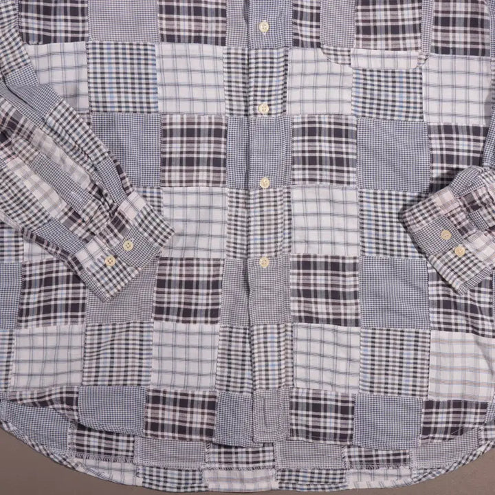 [BUNJANG] Brooks Brothers Patchwork Shirt C190 / 브룩스 브라더스 패치워크 셔츠 C190