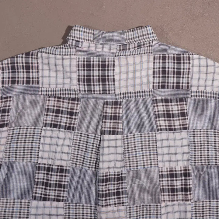 [BUNJANG] Brooks Brothers Patchwork Shirt C190 / 브룩스 브라더스 패치워크 셔츠 C190