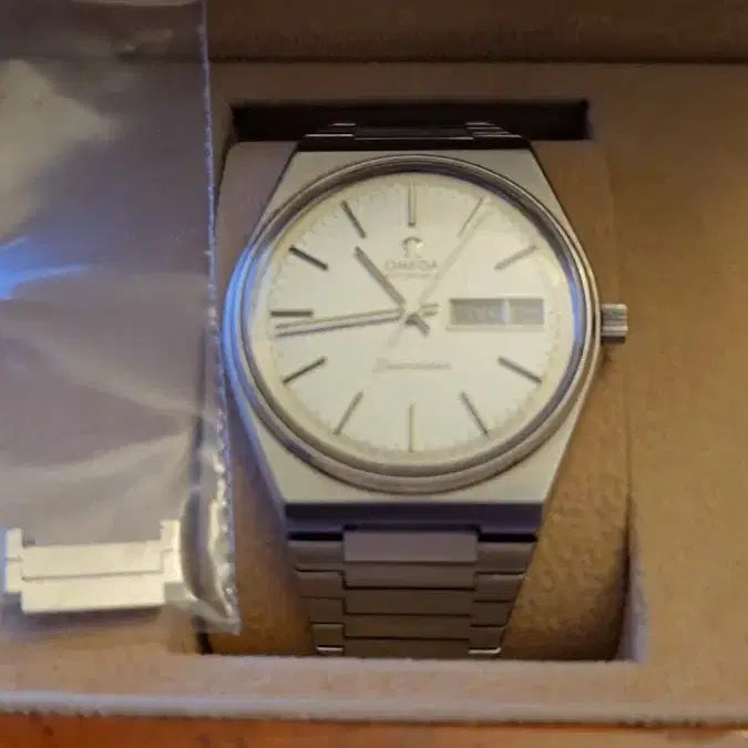 [BUNJANG] OMEGA Seamaster Day-Date Automatic Watch / 오메가 뻐뻐시 씨마스터 데이데이트 오토매틱 시계