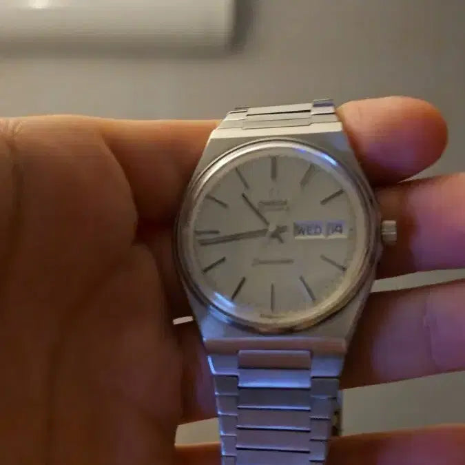 [BUNJANG] OMEGA Seamaster Day-Date Automatic Watch / 오메가 뻐뻐시 씨마스터 데이데이트 오토매틱 시계