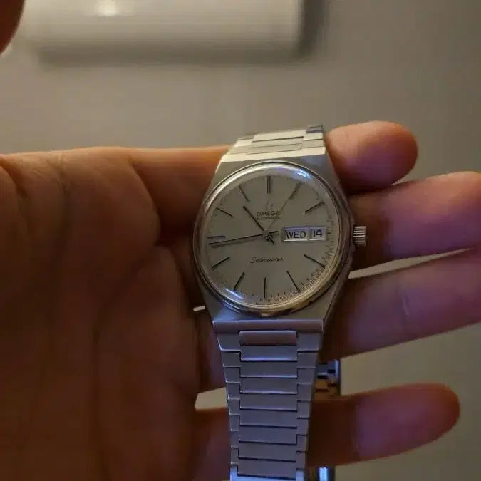 [BUNJANG] OMEGA Seamaster Day-Date Automatic Watch / 오메가 뻐뻐시 씨마스터 데이데이트 오토매틱 시계