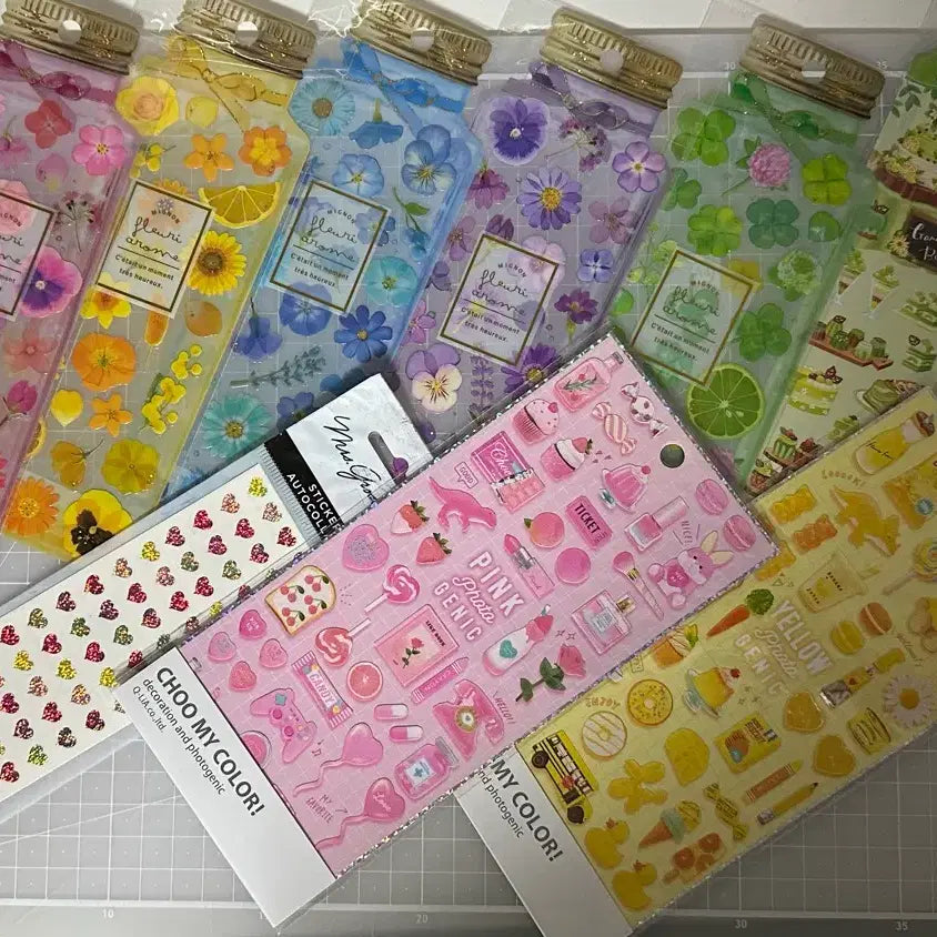 [BUNJANG] Mind Wave Sticker Set / 마인드웨이브 네온 마스킹 씰 스티커 등 모챠모챠 페이지 업 스티커 양도