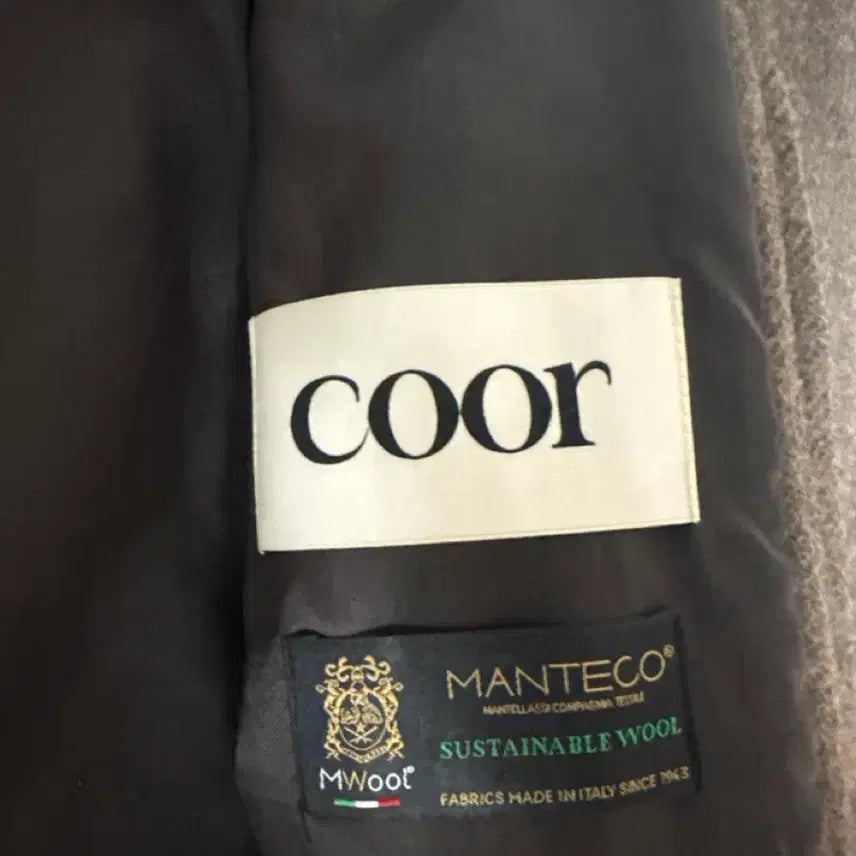 [BUNJANG] Coore Balmacaan Leather Pointed Coat / 쿠어 발마칸 코트