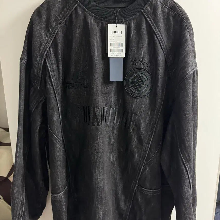 [BUNJANG] Juun.J Denim Soccer Long Sleeve M / 준지 25ss 데님사커 롱슬리브 M