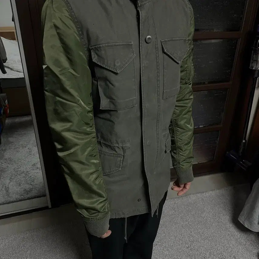 [BUNJANG] Alpha Industries Bomber Field Jacket / 알파인더스트리 봄버필드자켓