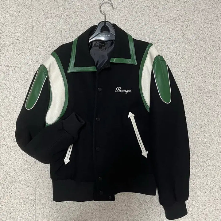 [BUNJANG] Savage Varsity Jacket / 세비지 바시티 자켓