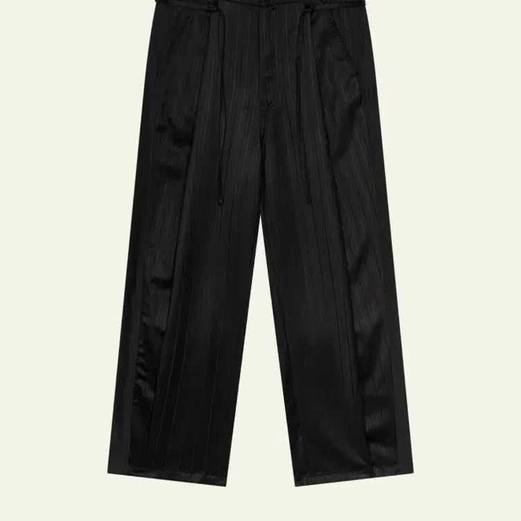 [BUNJANG] Waveis Stripe Pants Black / 구함) 웨이비니스 스트라이프 팬츠 블랙