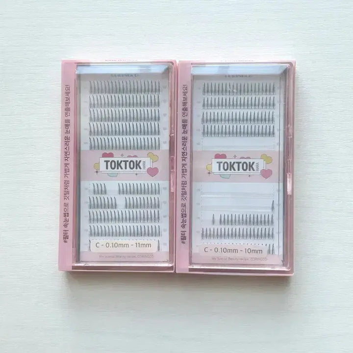 [BUNJANG] KORINKO Ttoktokhara Filter Eyelashes Bundle Set / [2박스 일괄] 코링코 톡톡하라 필터 속눈썹 10mm, 11mm 일괄판매