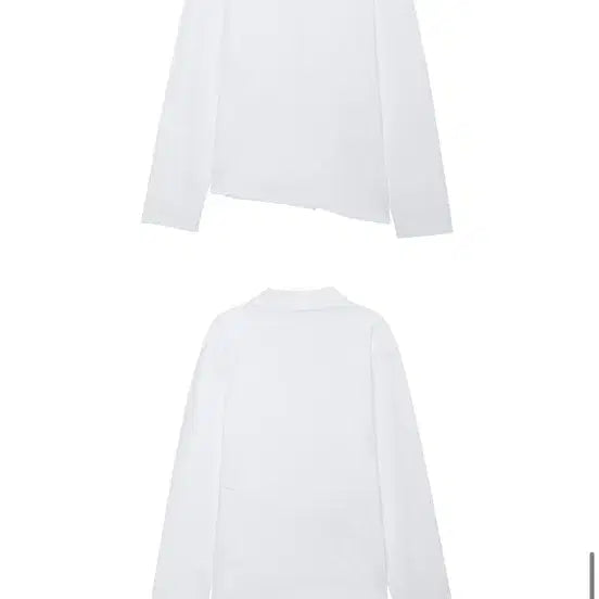 [SOLD OUT] LCDC 카라 저지 탑 화이트