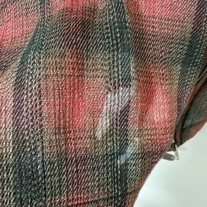 [BUNJANG] Our Legacy Borrowed Check Zip-Up Shirt / Our Legacy 보로우드 체크 집업셔츠