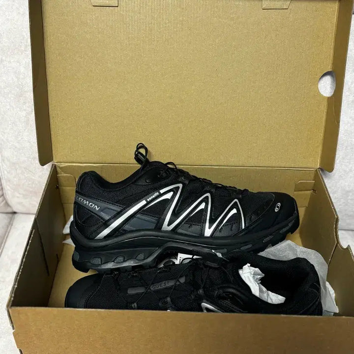 [BUNJANG] Salomon XT-Quest Black Silver Hiking Shoes / (새상품) 살로몬 XT-퀘스트 블랙실버 L49171500
