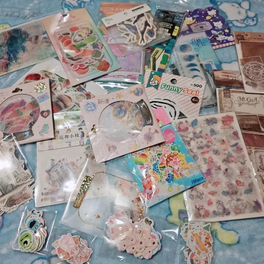 [BUNJANG] Decorating Sticker Bundle Set / 다꾸 스티커 일괄:)