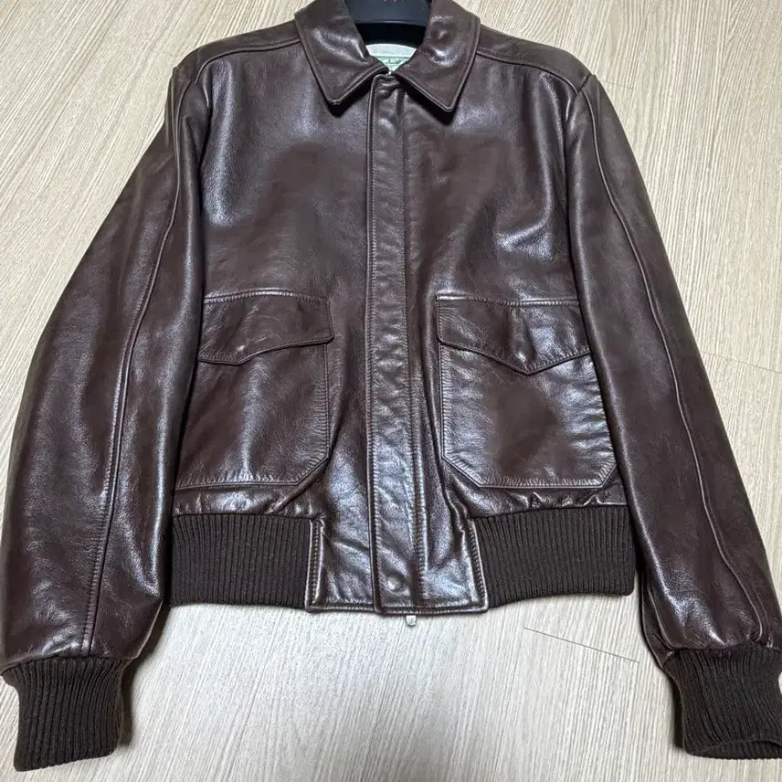 [BUNJANG] Stu Printing Leather Jacket / Stu 프린팅 레더 자켓
