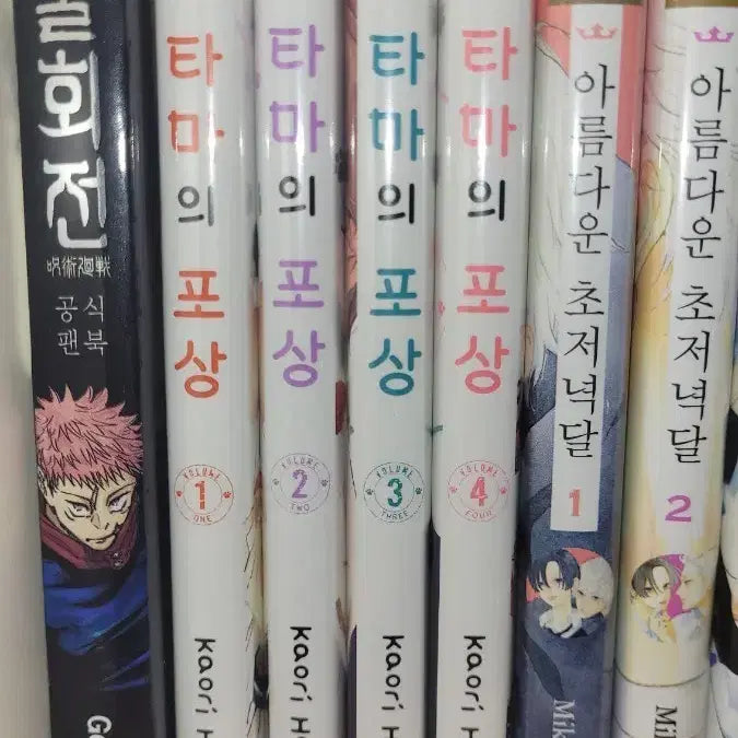 [BUNJANG] Sunjeong Manhwa Tama Manga Comic Bundle Set / 순정만화 타마의 포상 1234권 일괄 일본 만화책