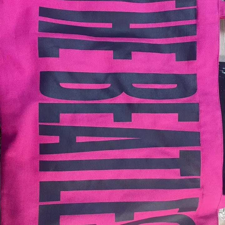 [BUNJANG] Main Booth Beatles Tote Bag Pink / 메인부스 비틀즈 토트백 핑크
