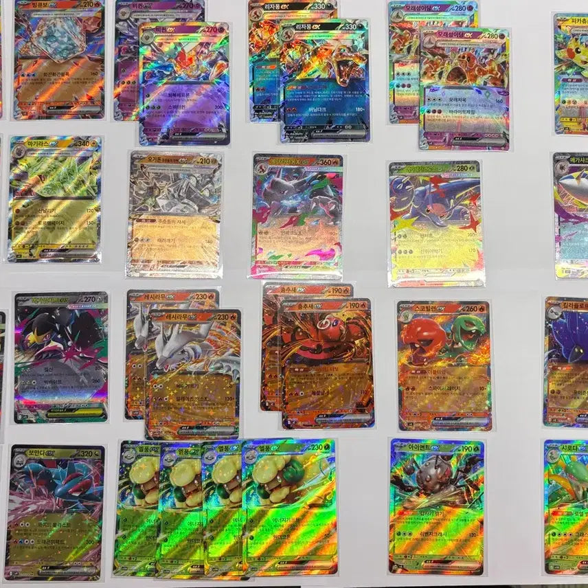 [BUNJANG] Pokemon EX SR Card Bundle Set / 포켓몬 카드 ex 카드 sr카드 일괄로 싸게 팝니다.