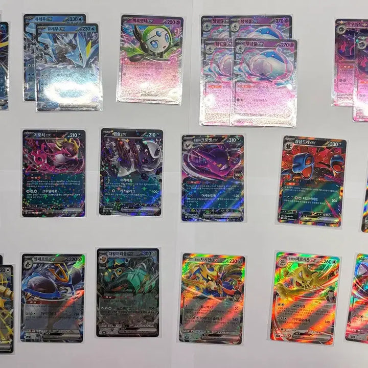 [BUNJANG] Pokemon EX SR Card Bundle Set / 포켓몬 카드 ex 카드 sr카드 일괄로 싸게 팝니다.