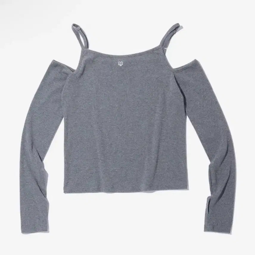 [BUNJANG] Youhee Cut-Out Long Sleeve Knit - Grey / [새상품] 유희 youhee 컷아웃 롱슬리브 니트 그레이