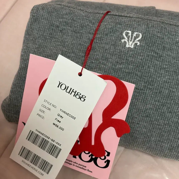 [BUNJANG] Youhee Cutout Long Sleeve Knit Gray / [새상품] 유희 youhee 컷아웃 롱슬리브 니트 그레이