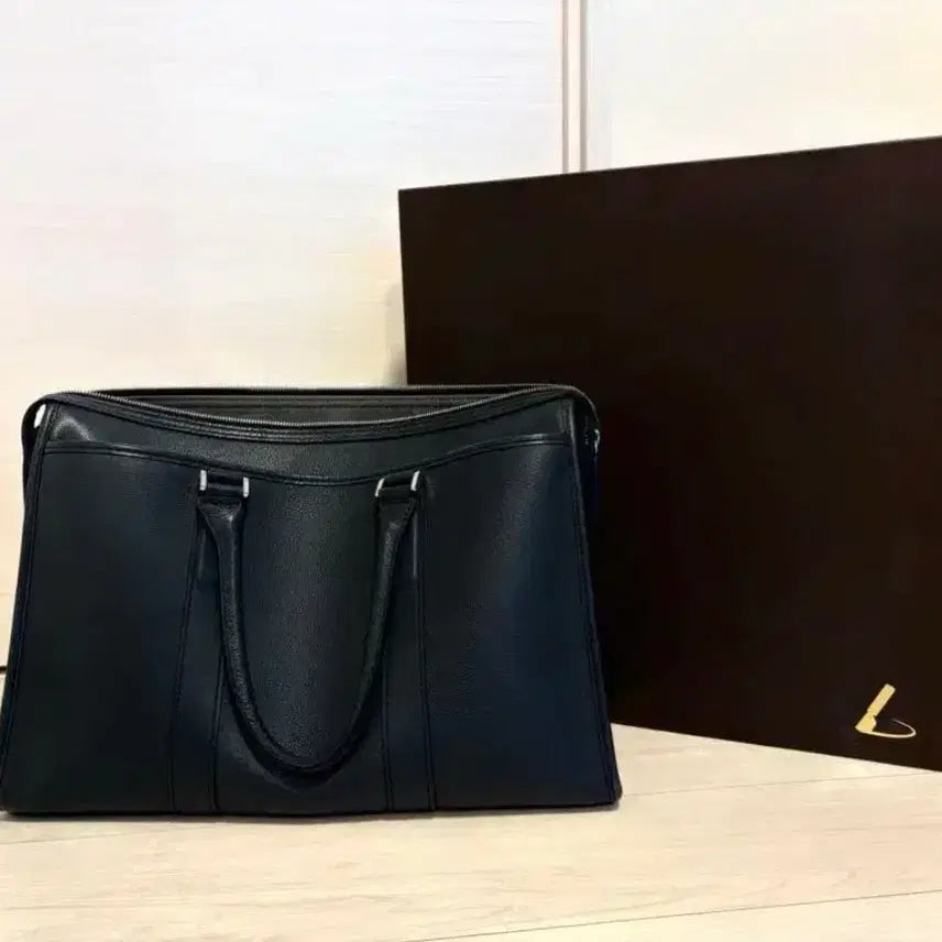 [BUNJANG] TSUCHIYA KABAN Brief Tote Bag / TSUCHIYA KABAN 프로터 스퀘어 브리프 토트백(서류 가방)