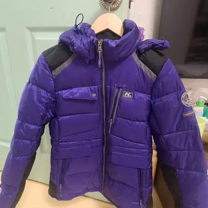 [SOLD OUT] KOLPING 여성 퍼플 패딩 점퍼