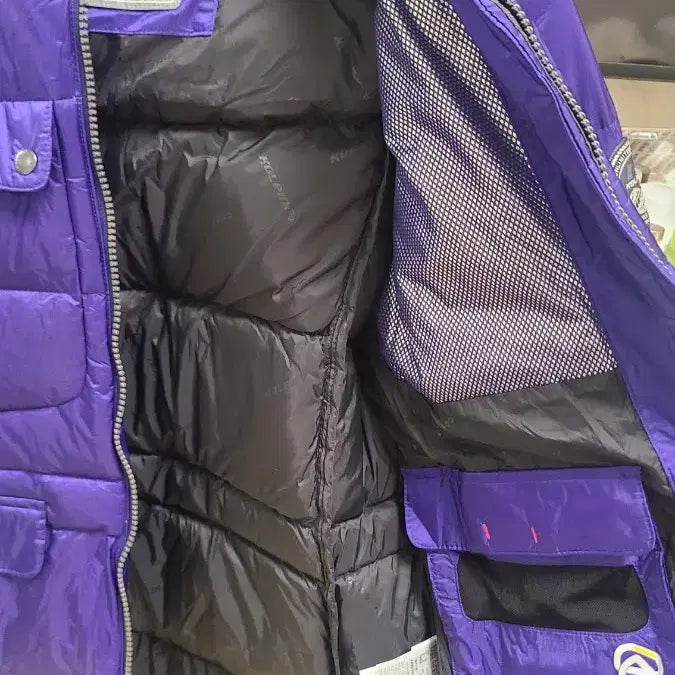 [SOLD OUT] KOLPING 여성 퍼플 패딩 점퍼
