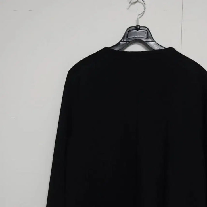 [BUNJANG] System Black Long Cardigan Zip-up / 시스템 블랙 롱 가디건 집업
