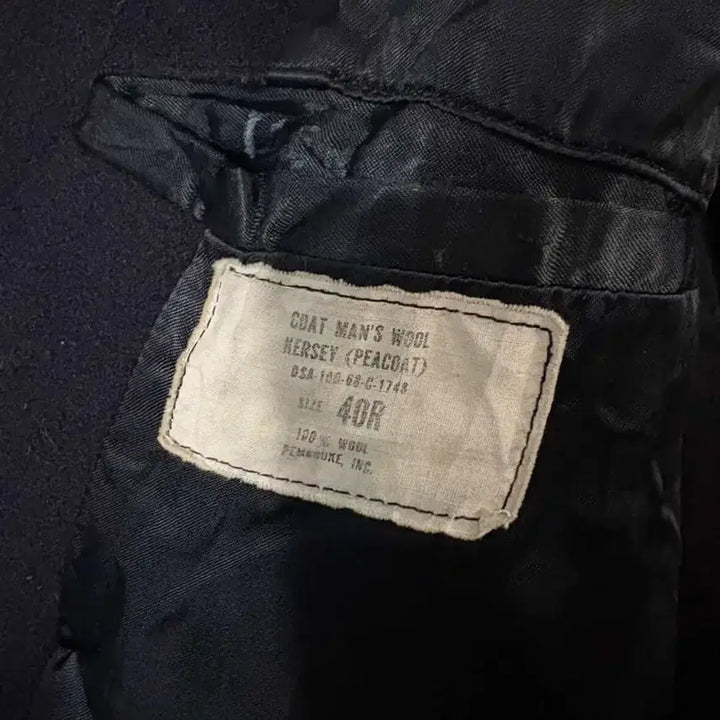 [BUNJANG] 60s Original Pea Coat / 60s 피코트 오리지널